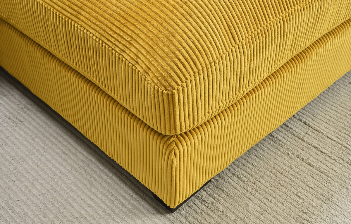 Oversized L-Shaped Sectional Sofa with Chaise