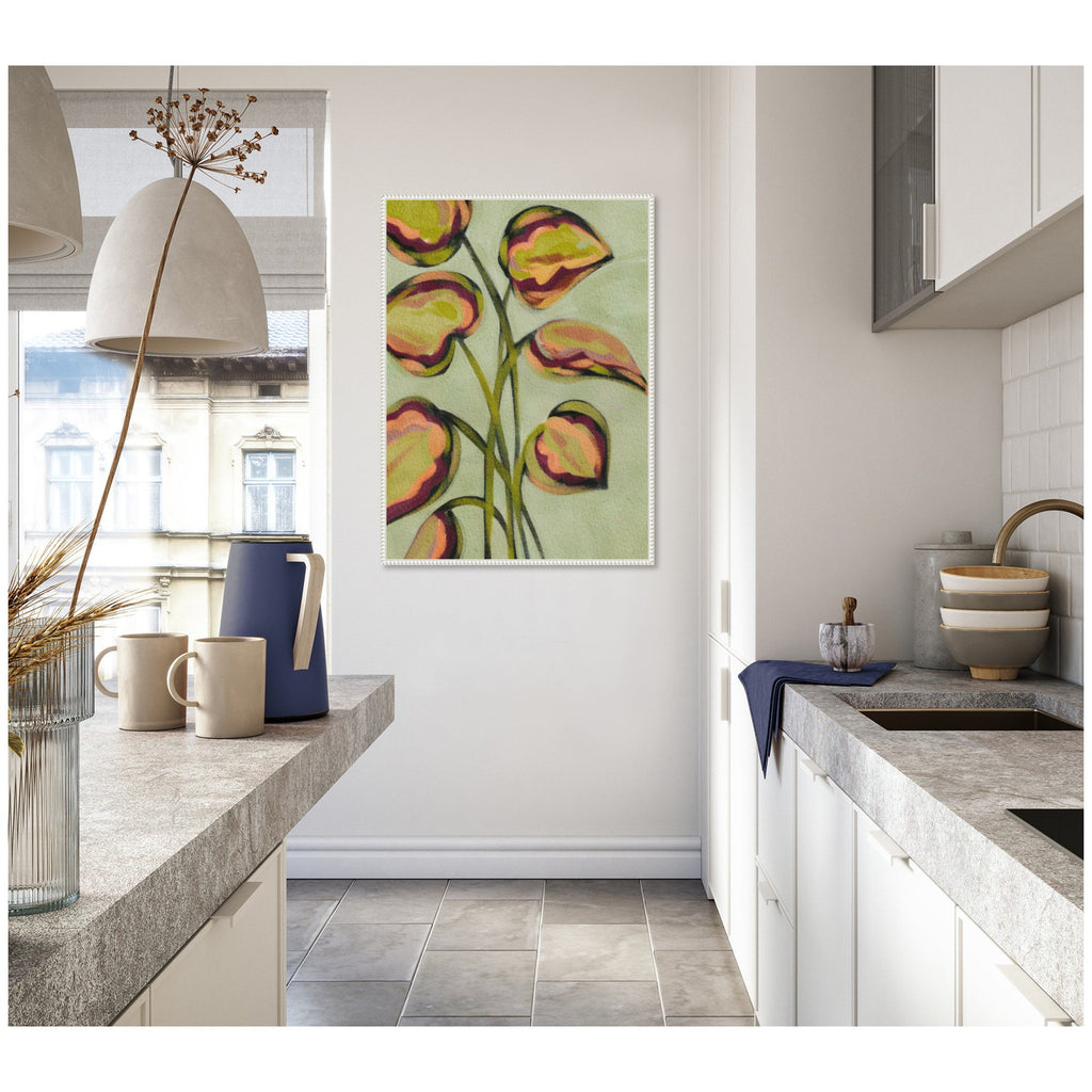 Sylvie Vibrant Foliage Framed Canvas by Nikita Jariwala