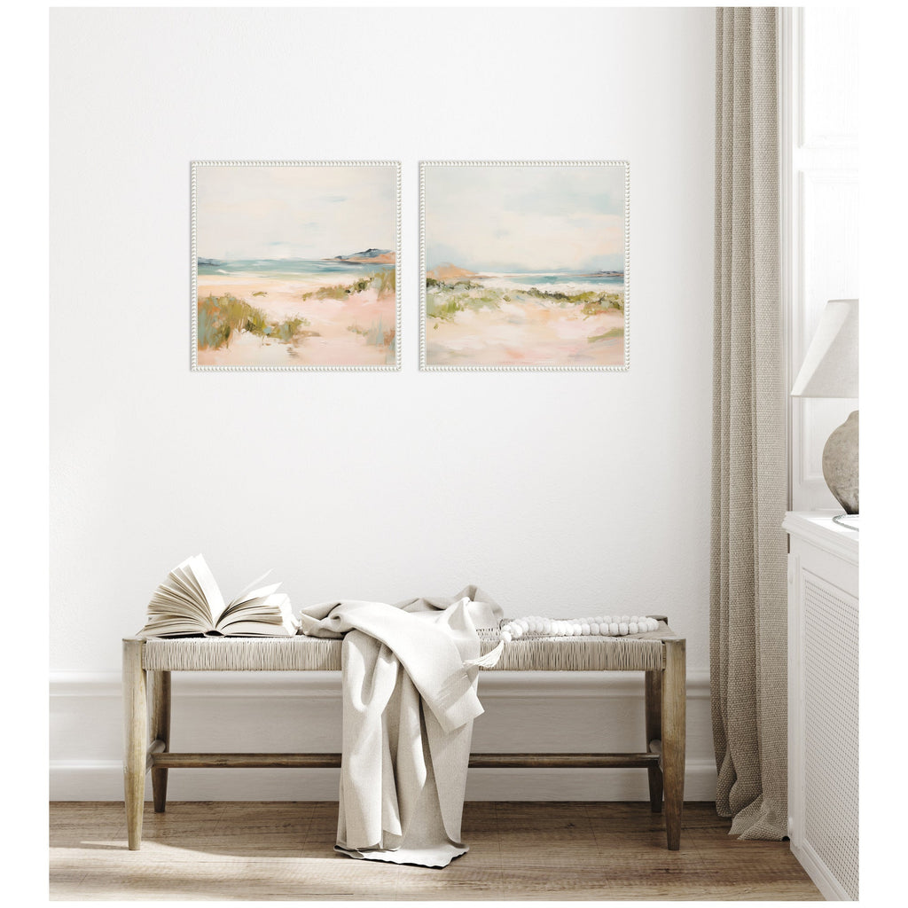Tranquil Landscape Square 2 Piece Framed Canvas Wall Art Set by Amy Lighthall