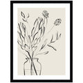 Protea Sketch No. 2 by Sara Berrenson Framed Wall Art Print