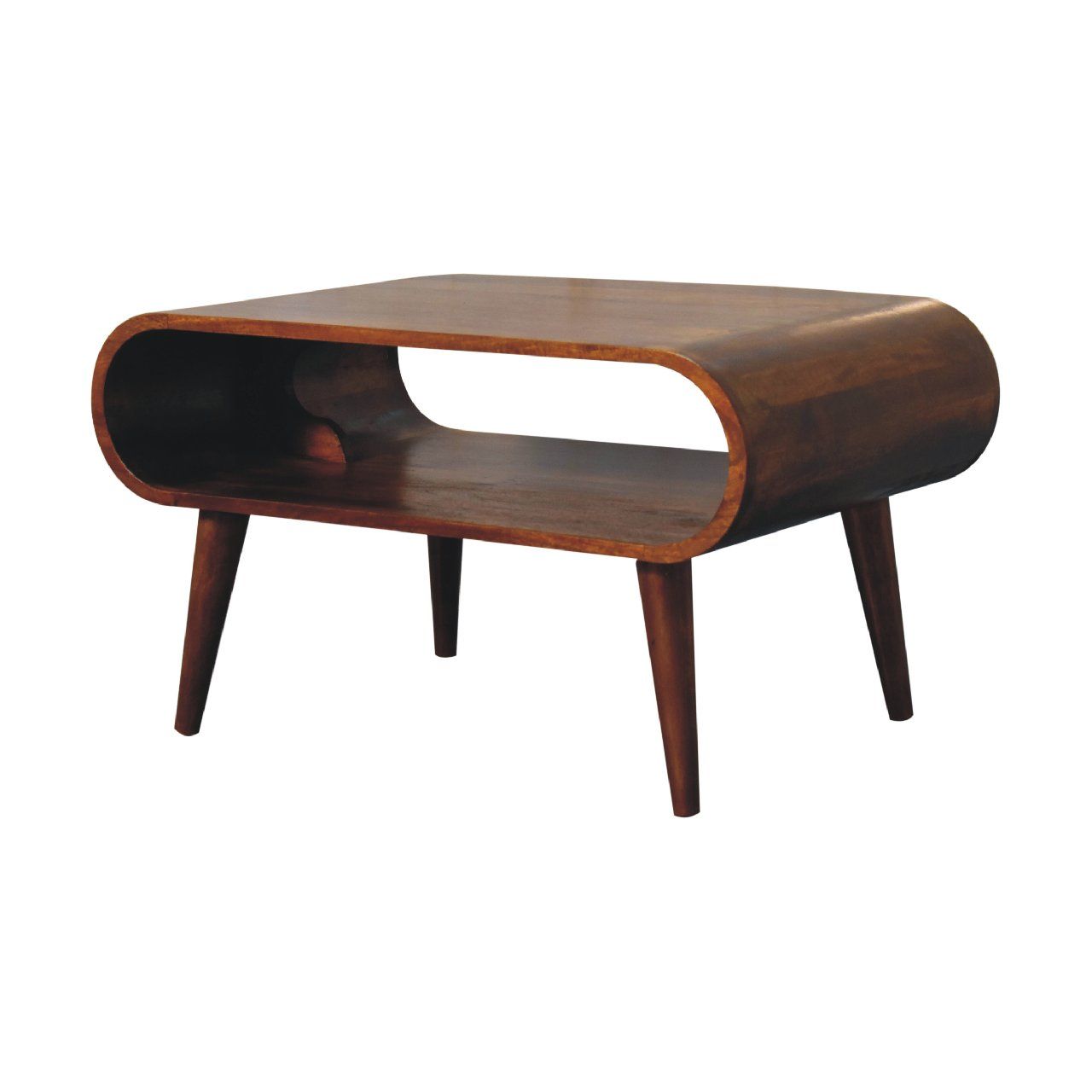 Open Mango Wood Coffee Table