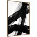 Black Mark No. 3 by Amy Lighthall Framed Canvas Wall Art Print