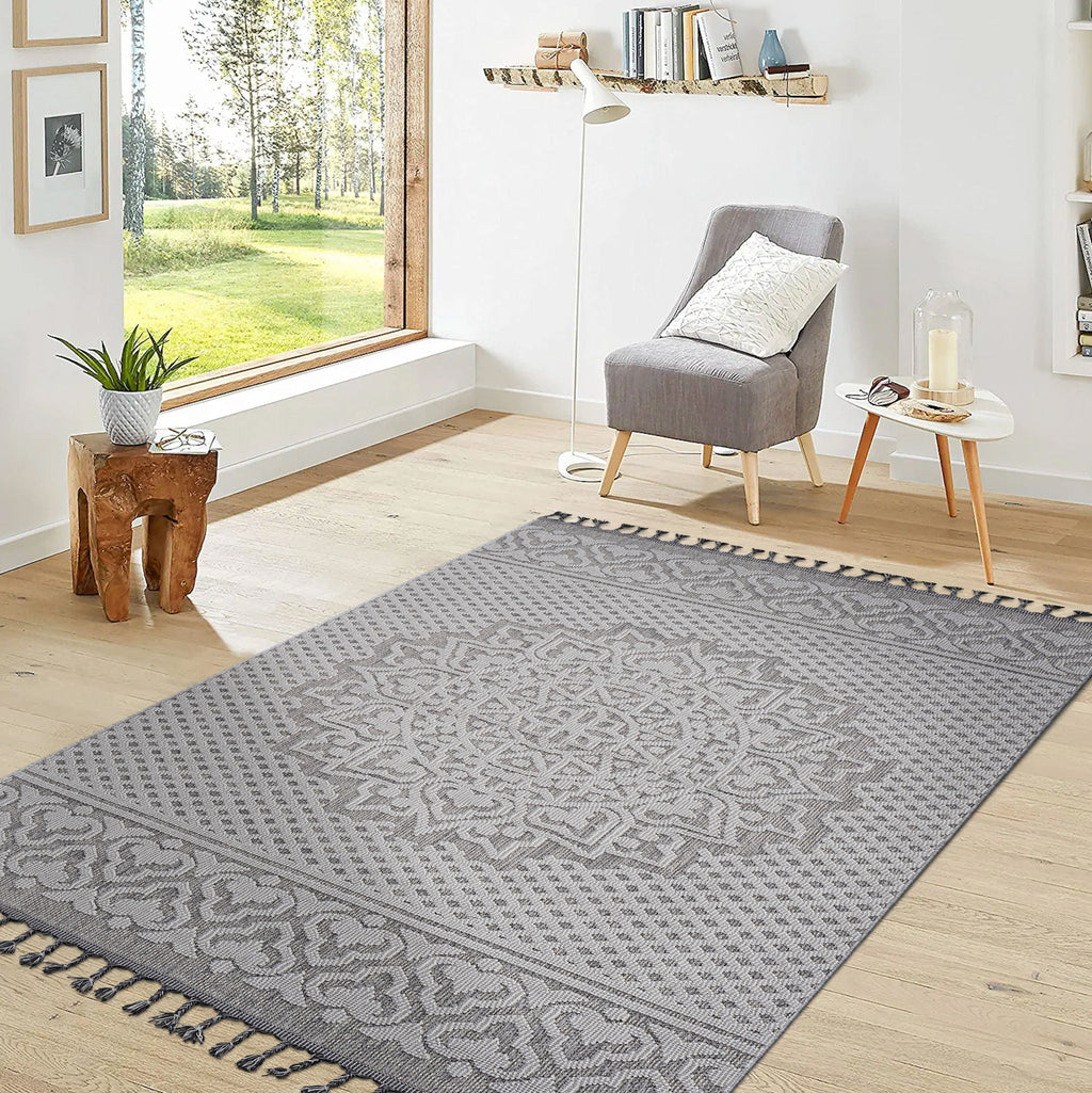 Guros Medallion Indoor/Outdoor Area Rug