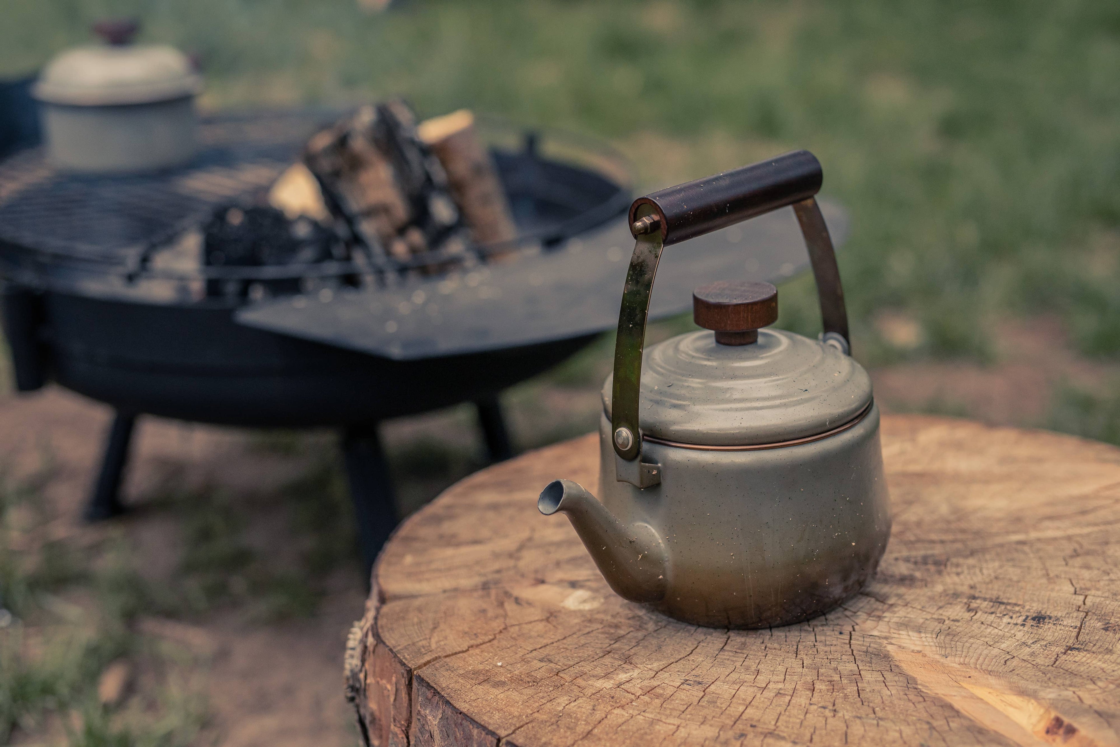 Enamel Teapot
