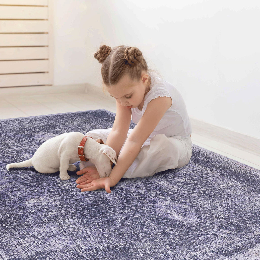Maval Washable Area Rug
