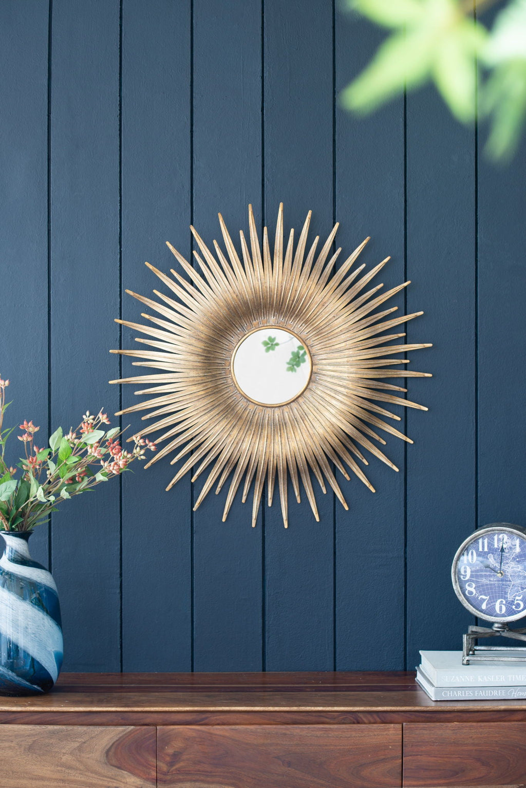 Gilt Sunburst Wall Mirror