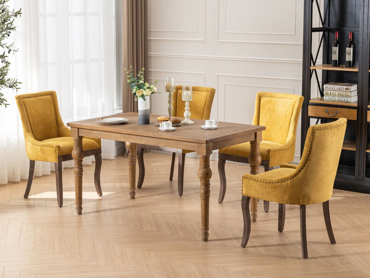 Ultra Upholstered Dining Chairs — Set of 2, Color Options