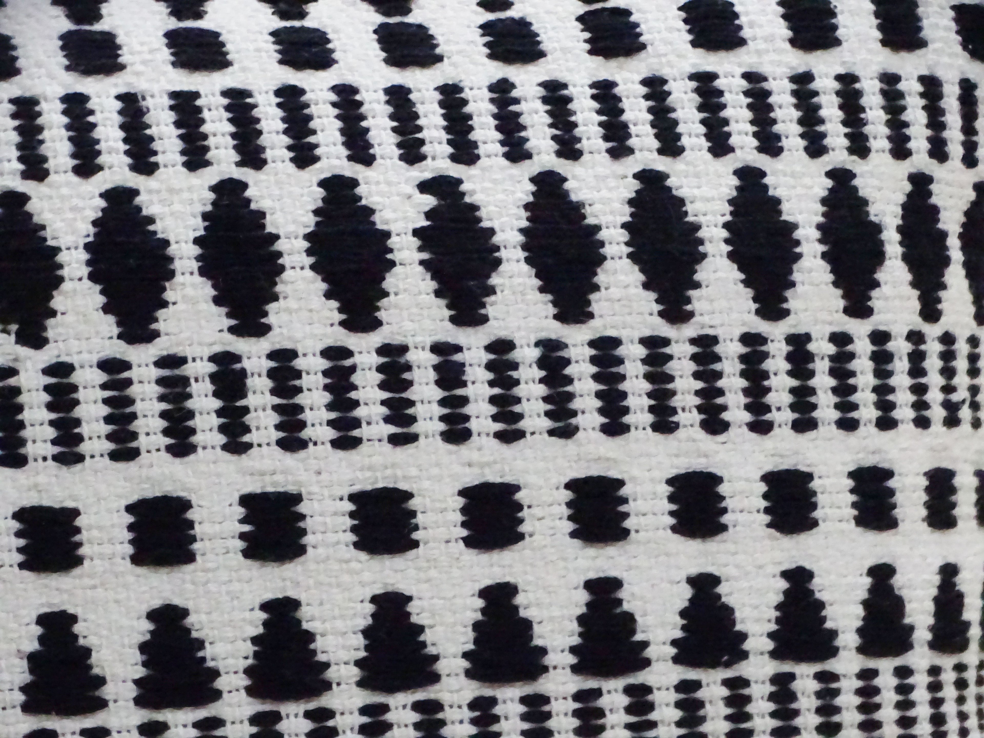 Black 22" X 22" Throw Pillow for couch with Tassels-Winter