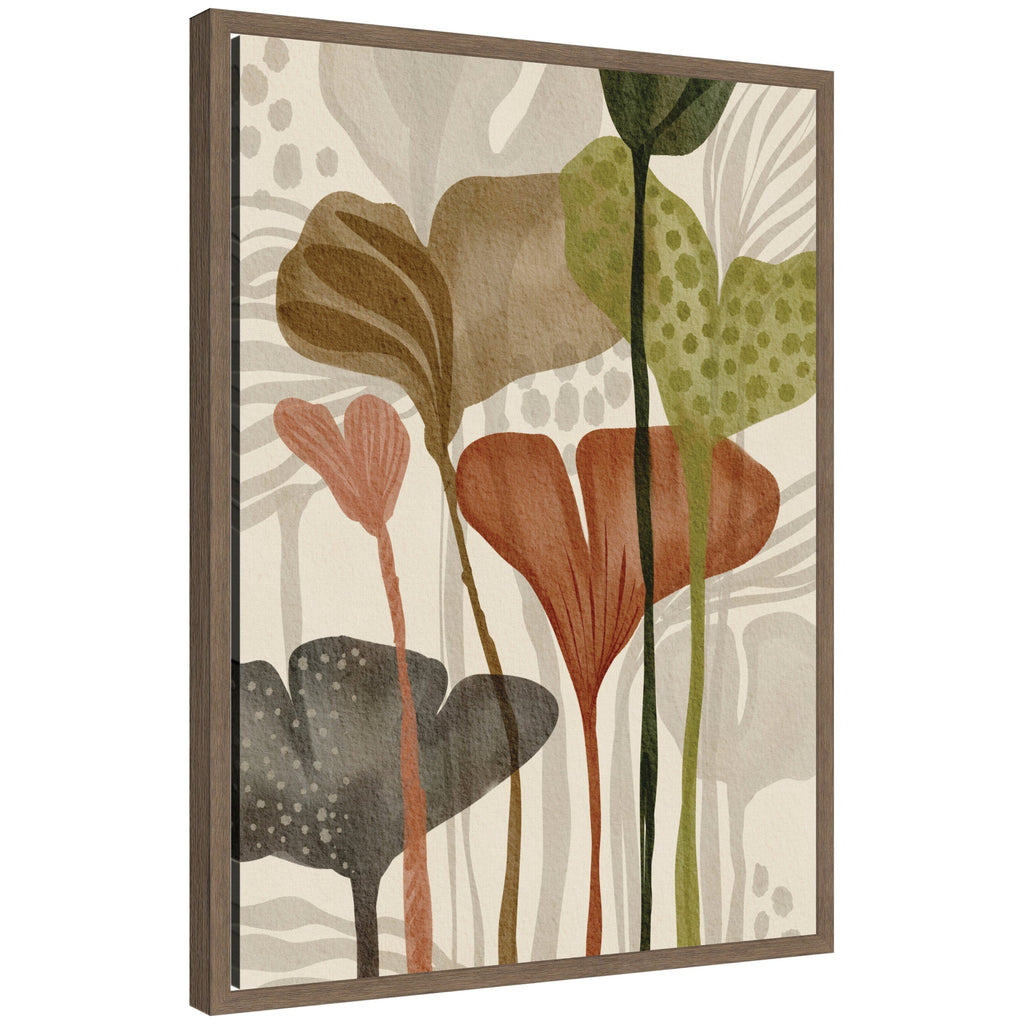 Earthen Botanicals ll by Nikita Jariwala Framed Canvas Wall Art Print
