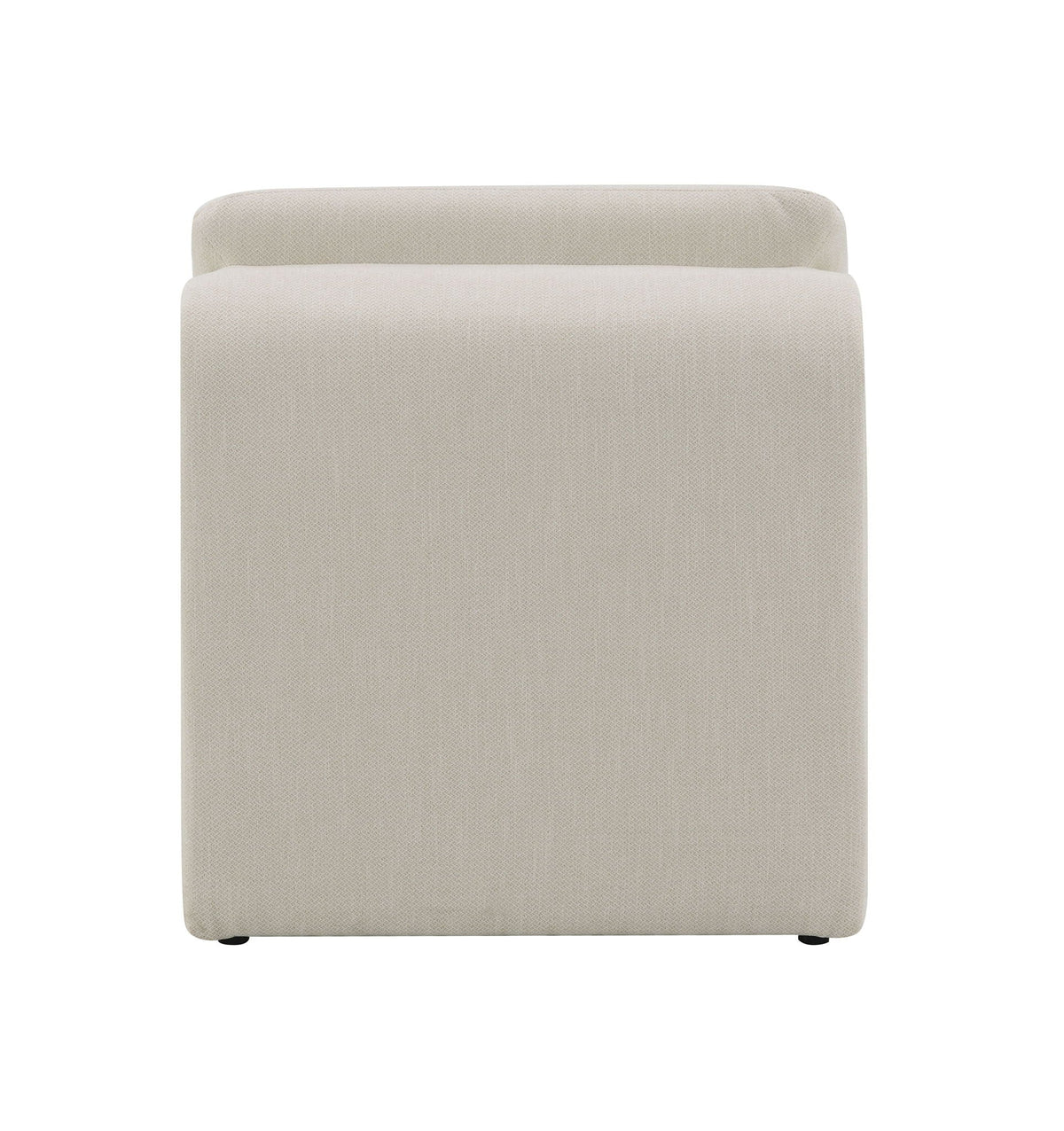 Jaeda Curved Sculptural Accent Chair