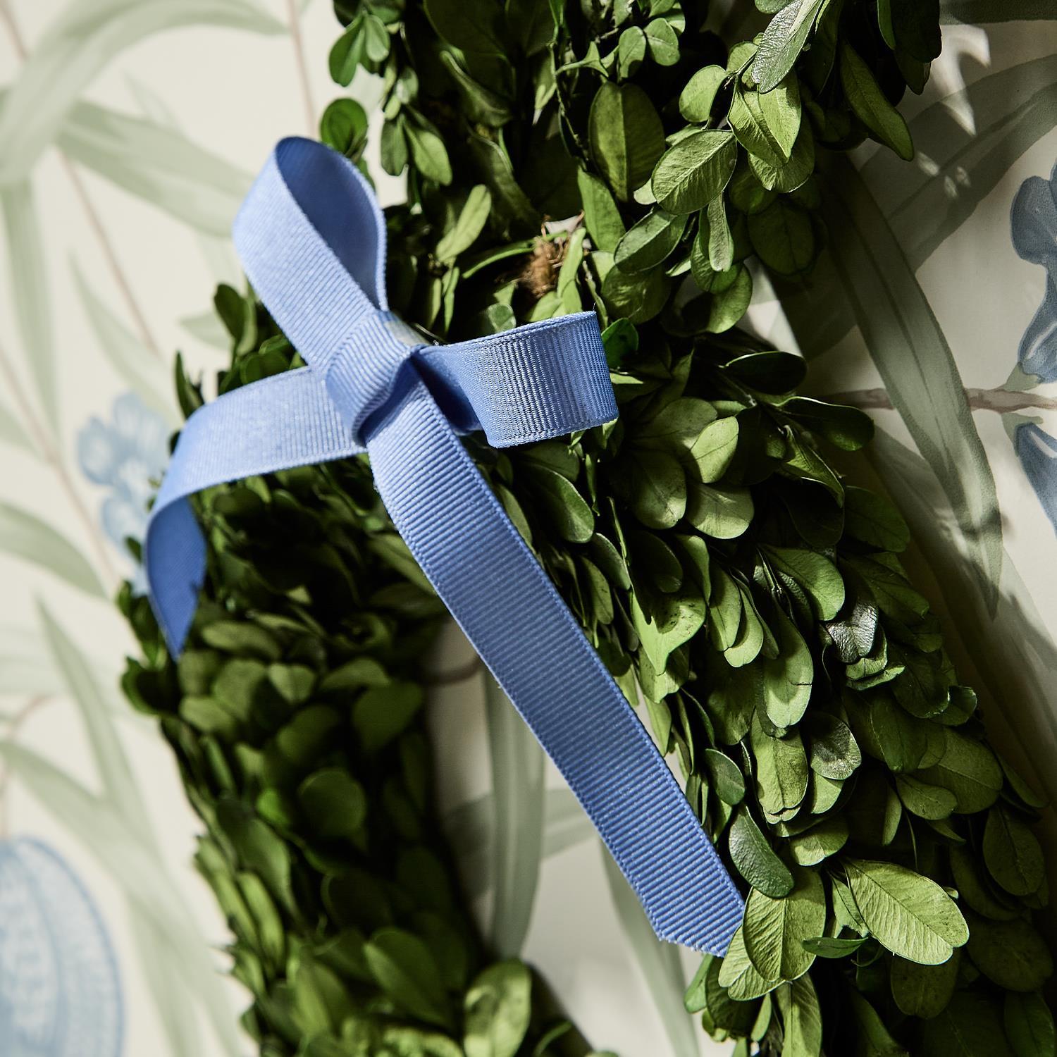 Preserved Boxwood Bunny Wreath