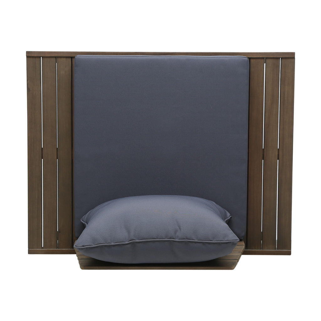 Sedona Outdoor Club Chair With Slatted Design