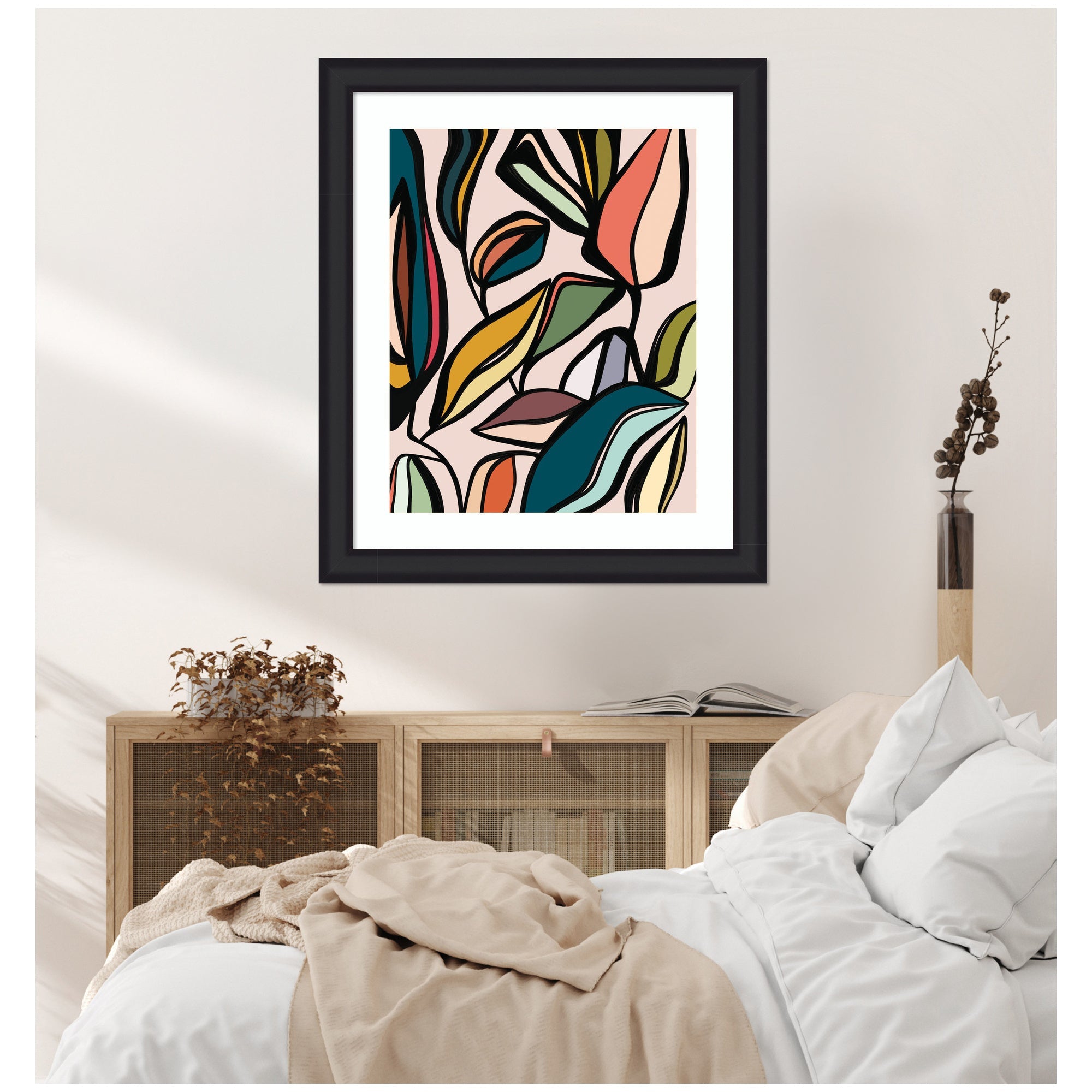 Fanciful Ficus Expansion by Alicia Bock Framed Wall Art Print