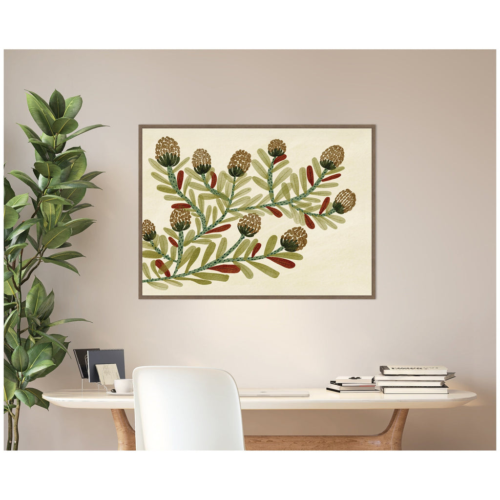 Natures Charm No. 2 by Nikita Jariwala Framed Canvas Wall Art Print
