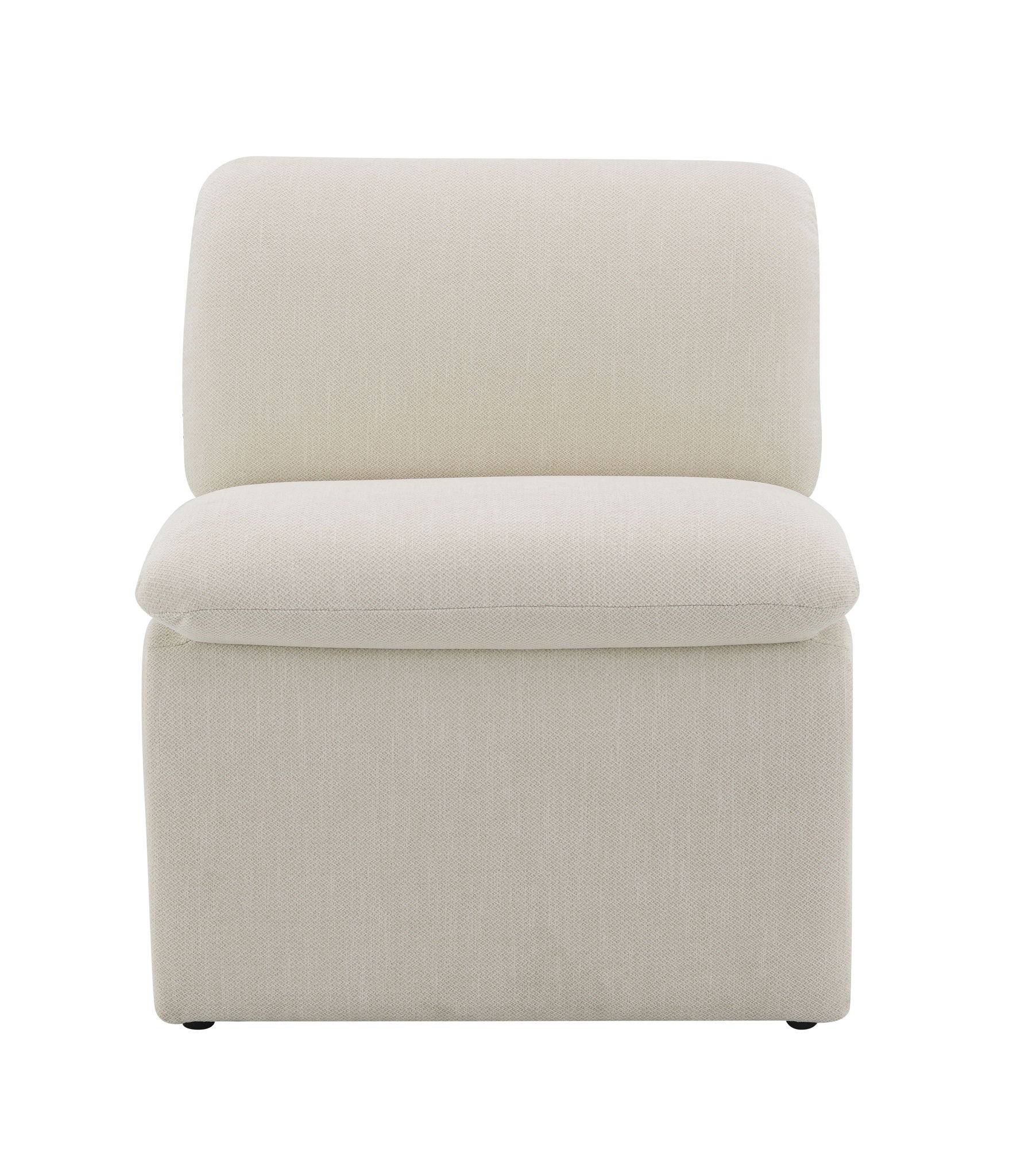 Jaeda Curved Sculptural Accent Chair