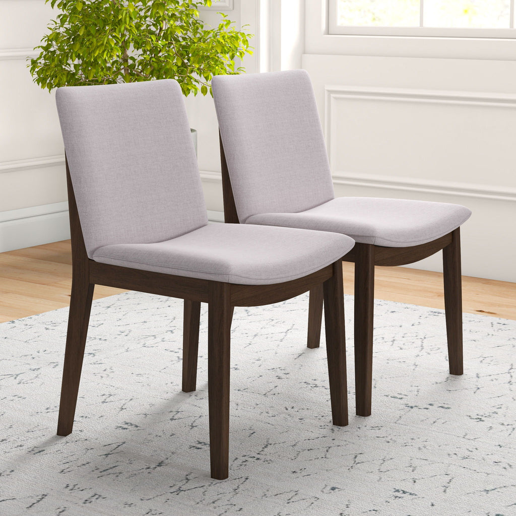 Laura Curved-Back Dining Chairs - Set of 2