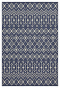 Sunshine 5'3" x 7'3" Indoor/Outdoor Area Rug - Blue