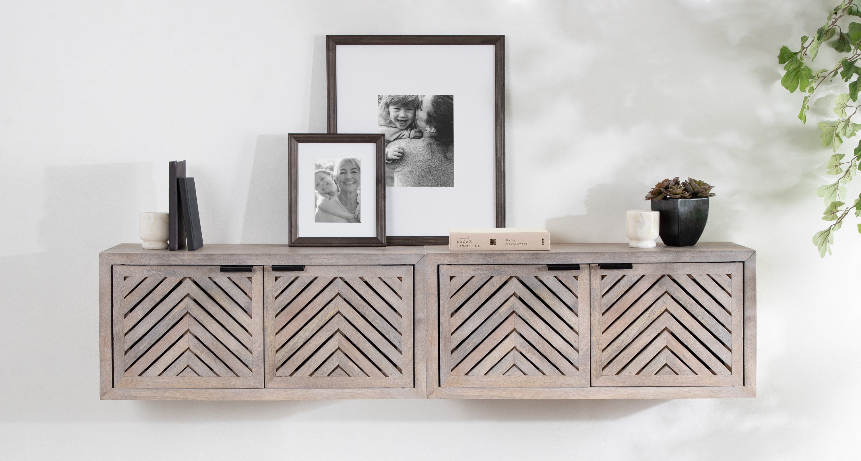 Mezzeta Decorative Wood Wall Cabinet