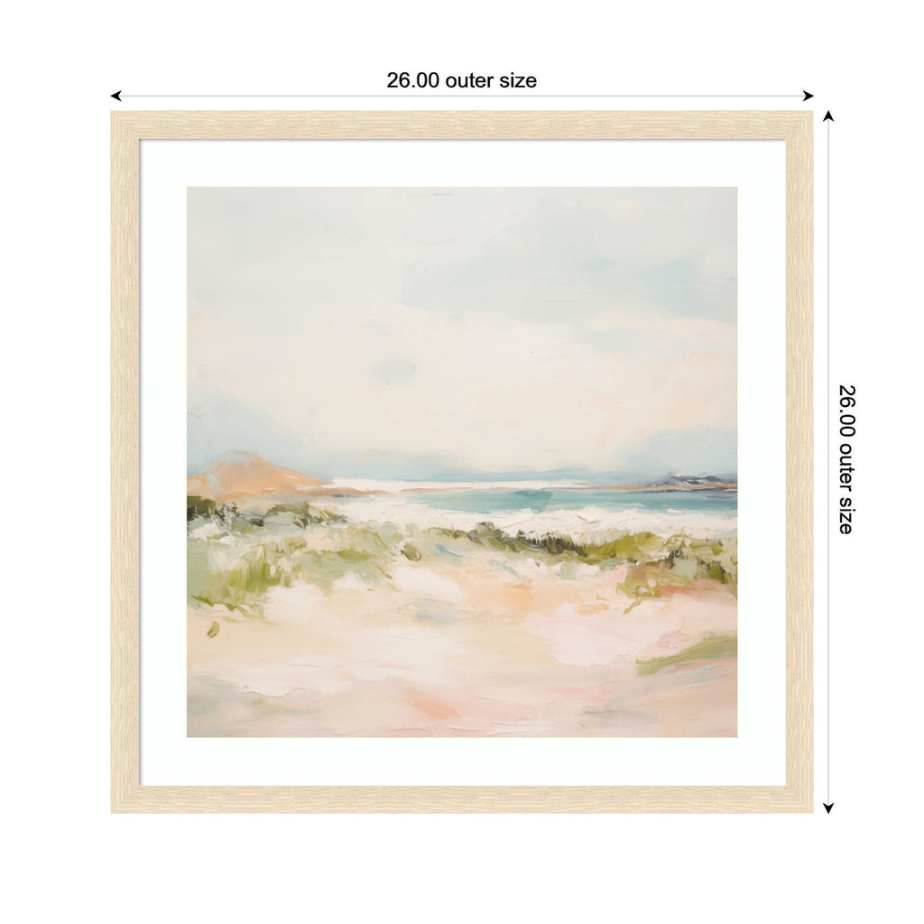 Tranquil Landscape III Square by Amy Lighthall Framed Wall Art Print