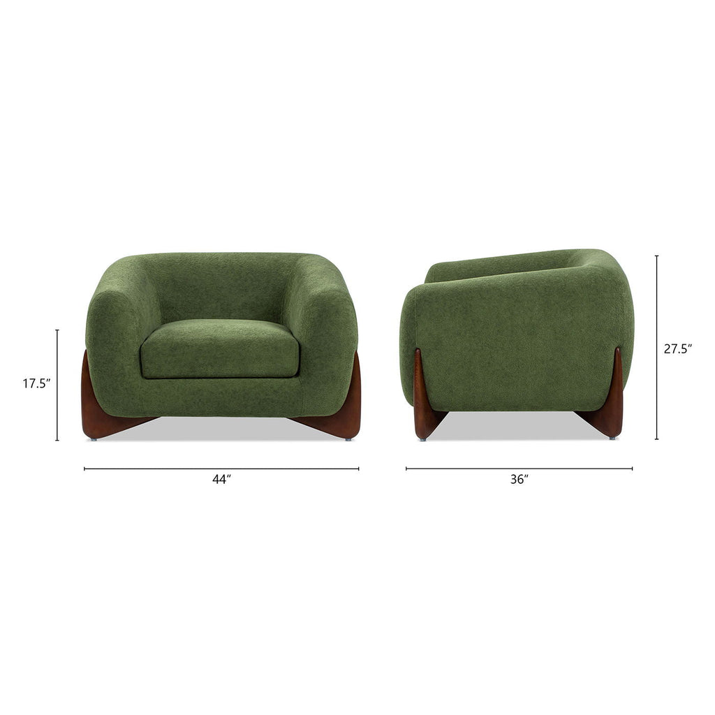 Alpine Sherpa Bouclé Armchair