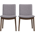 Laura Curved-Back Dining Chairs - Set of 2