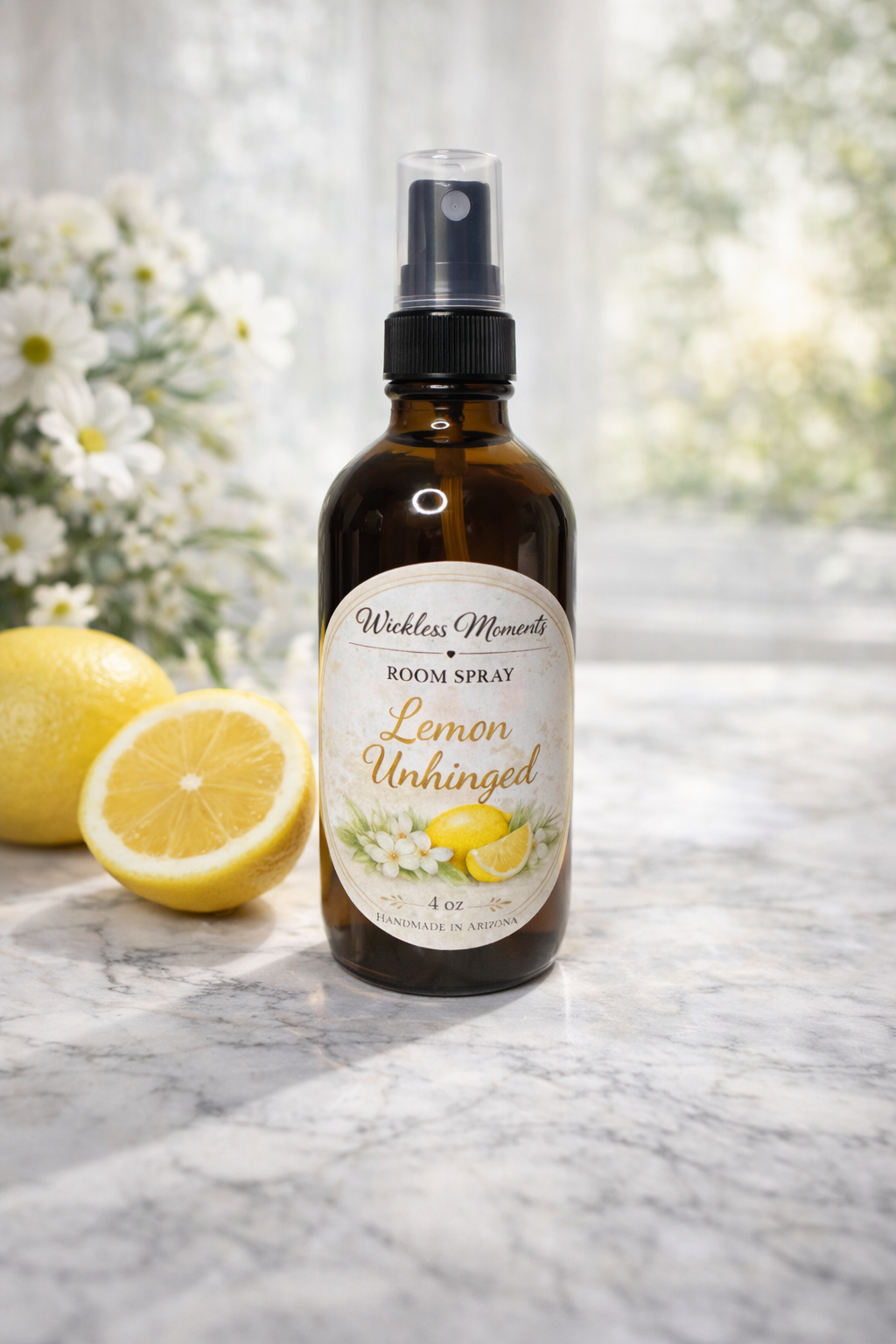 Lemon Unhinged Luxury Room Spray | 4 oz
