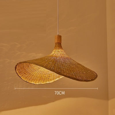 Bamboo & Rattan Pendant Light