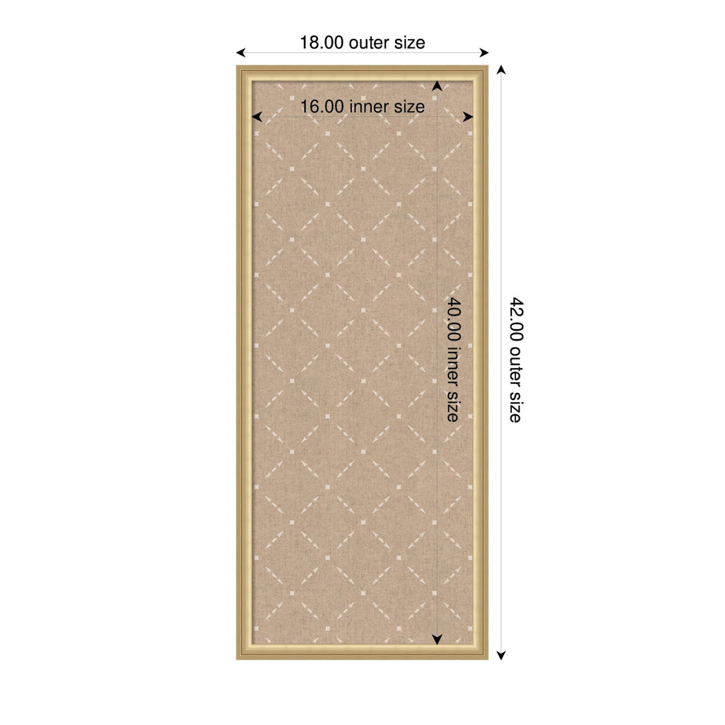 Pinboard Beige Lattice Pattern