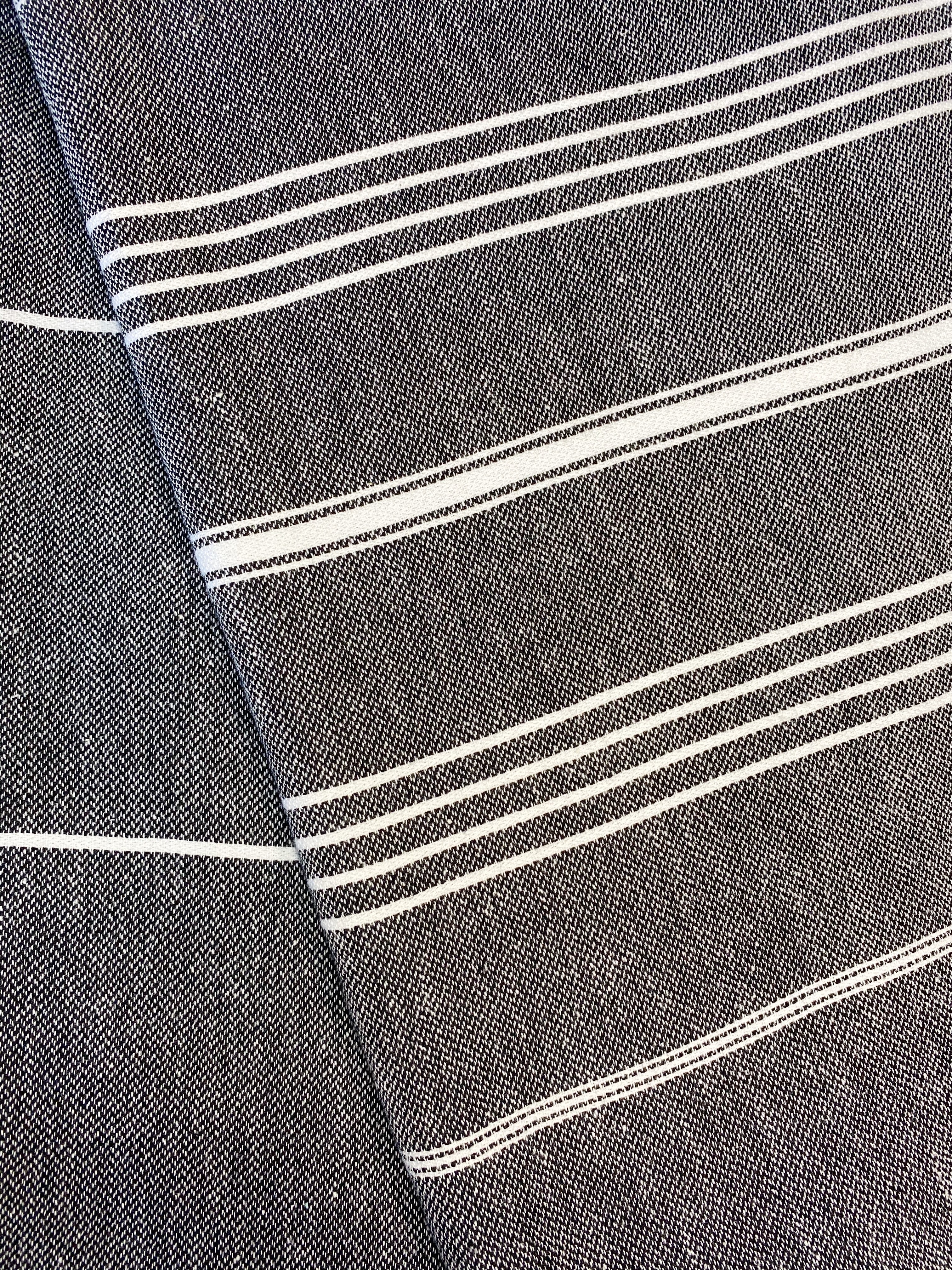 Mexico City Turkish Towel — Black