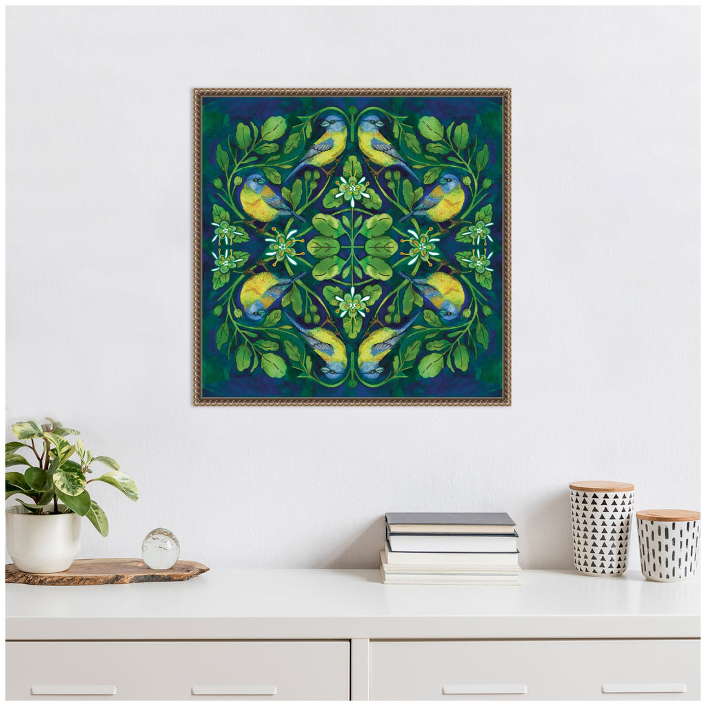 Cometocinos by Lucia Gianello Framed Canvas Wall Art Print