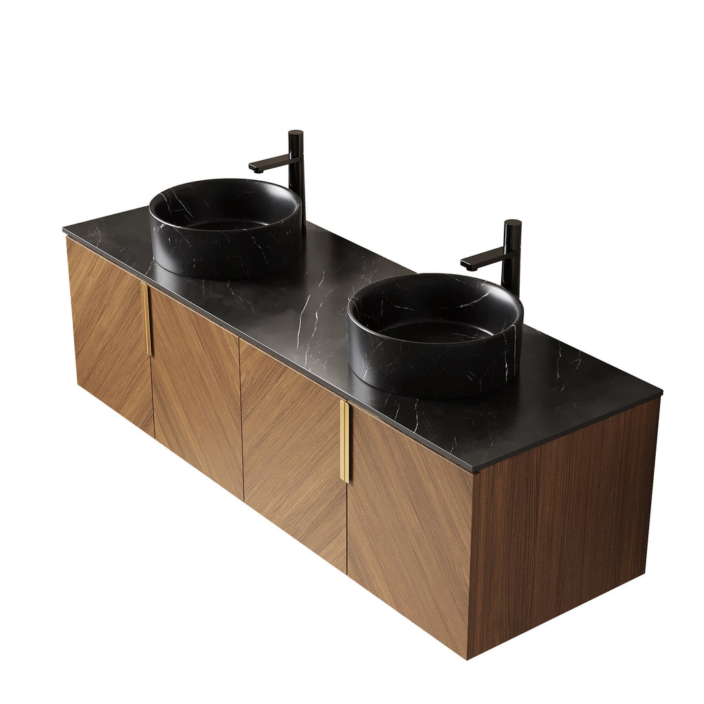 ARAI 60" Bathroom Vanity & Sinks