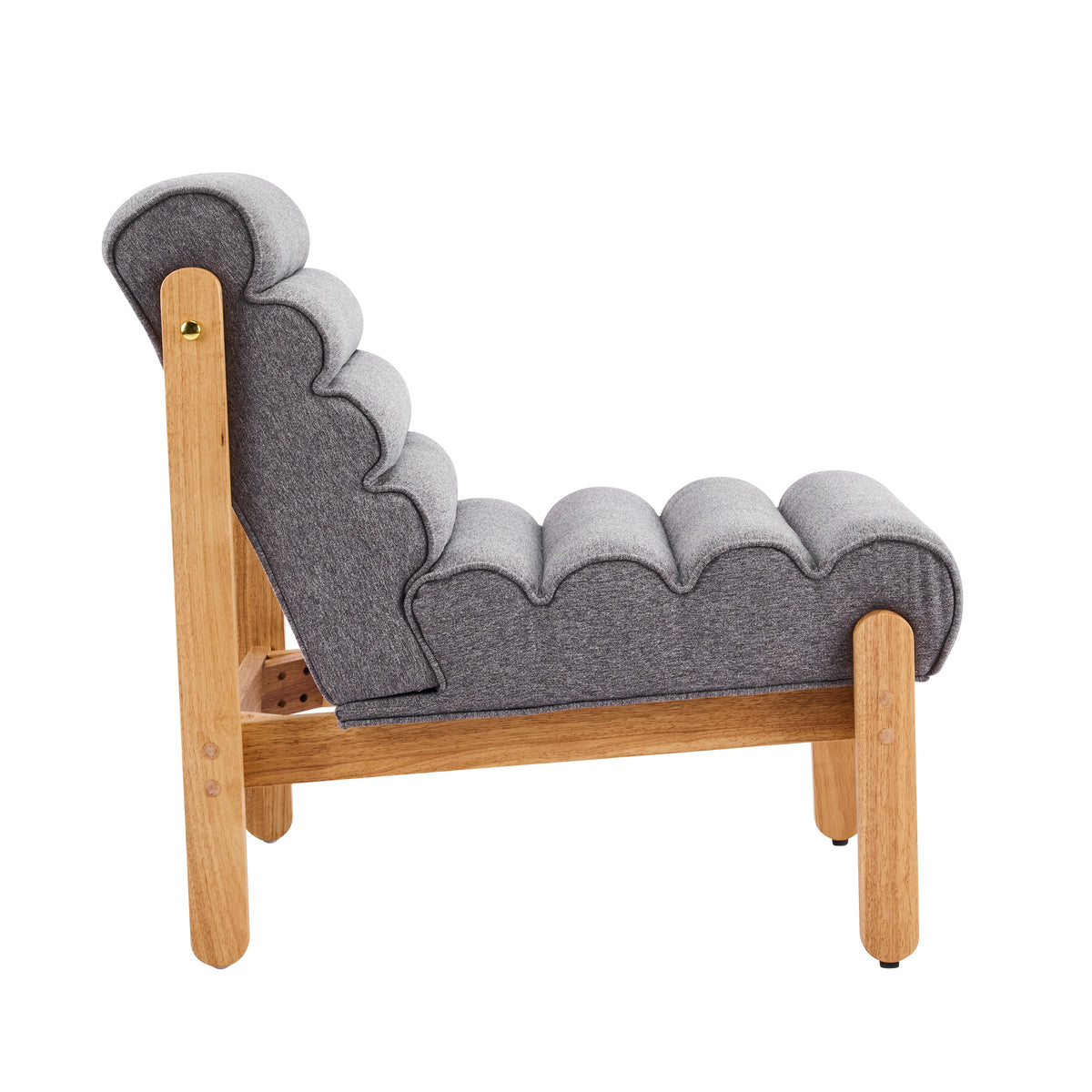 Textured Accent Chair — Two-Tone Options