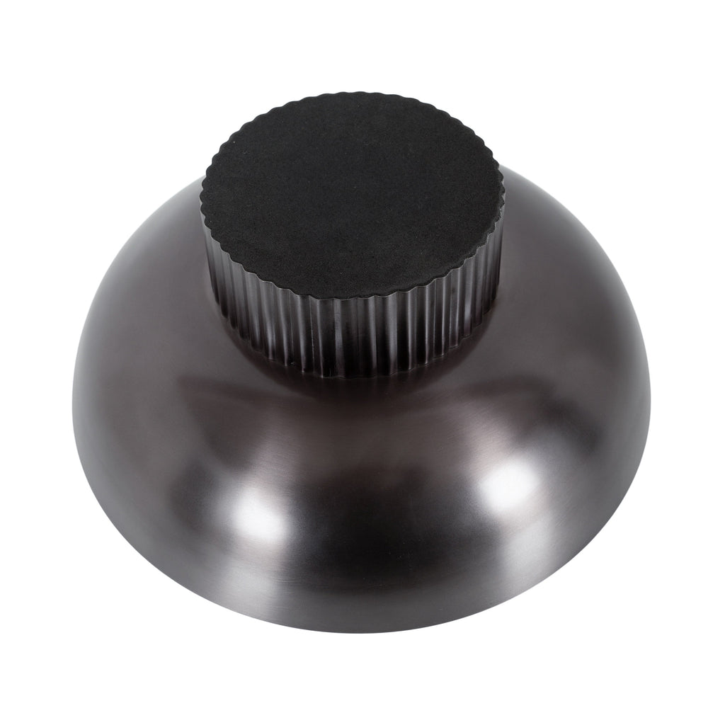 Rooks Ribbed Metal Bowl