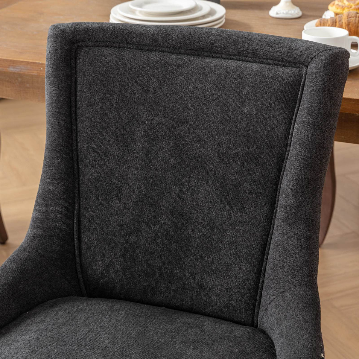 Ultra Upholstered Dining Chairs — Set of 2, Color Options