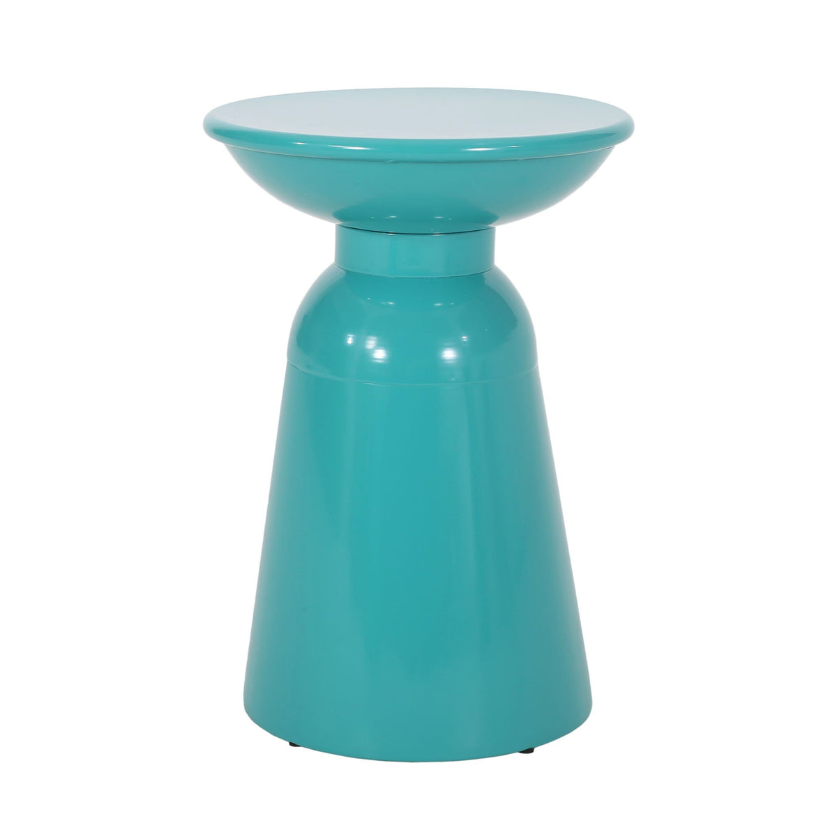 Serenita Outdoor Side Tables With Flared Design (Set of 2)