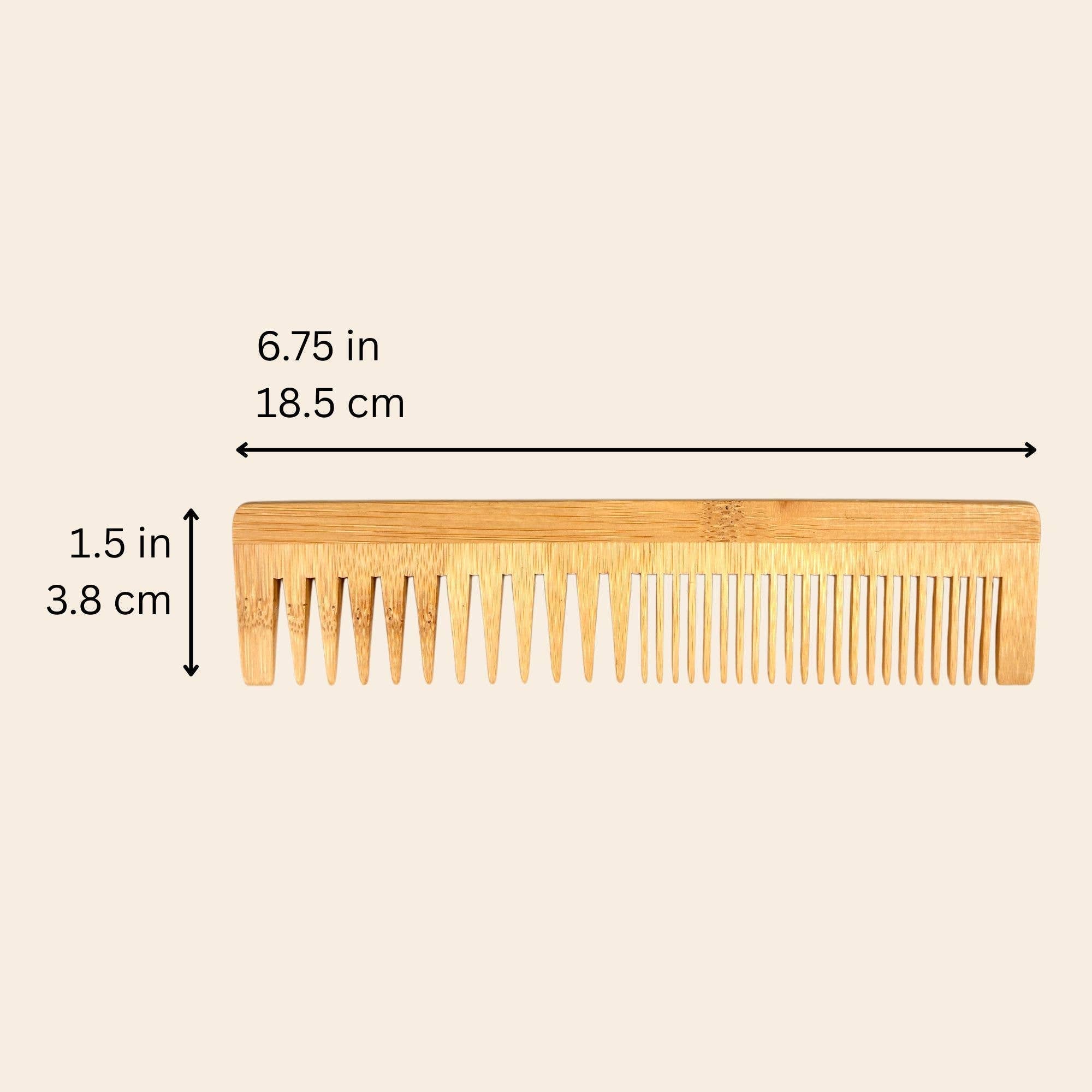 Bamboo Dual Comb