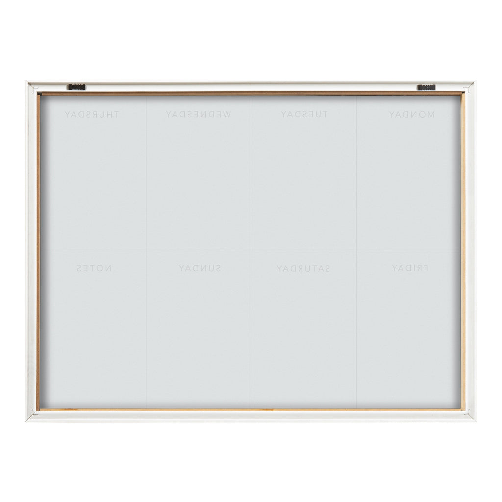 Blake This Week Framed Printed Glass by The Creative Bunch Studio