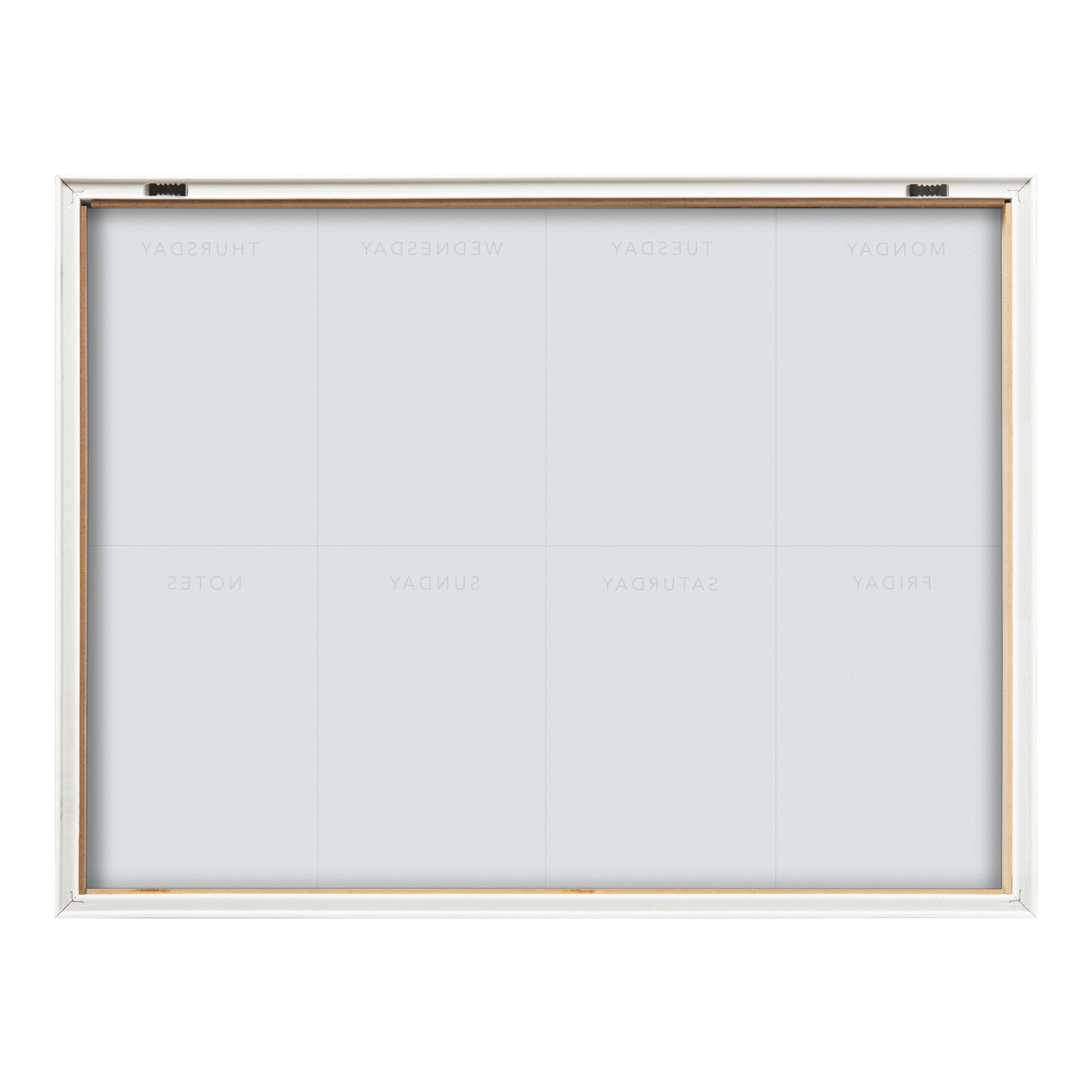 Blake This Week Framed Printed Glass by The Creative Bunch Studio