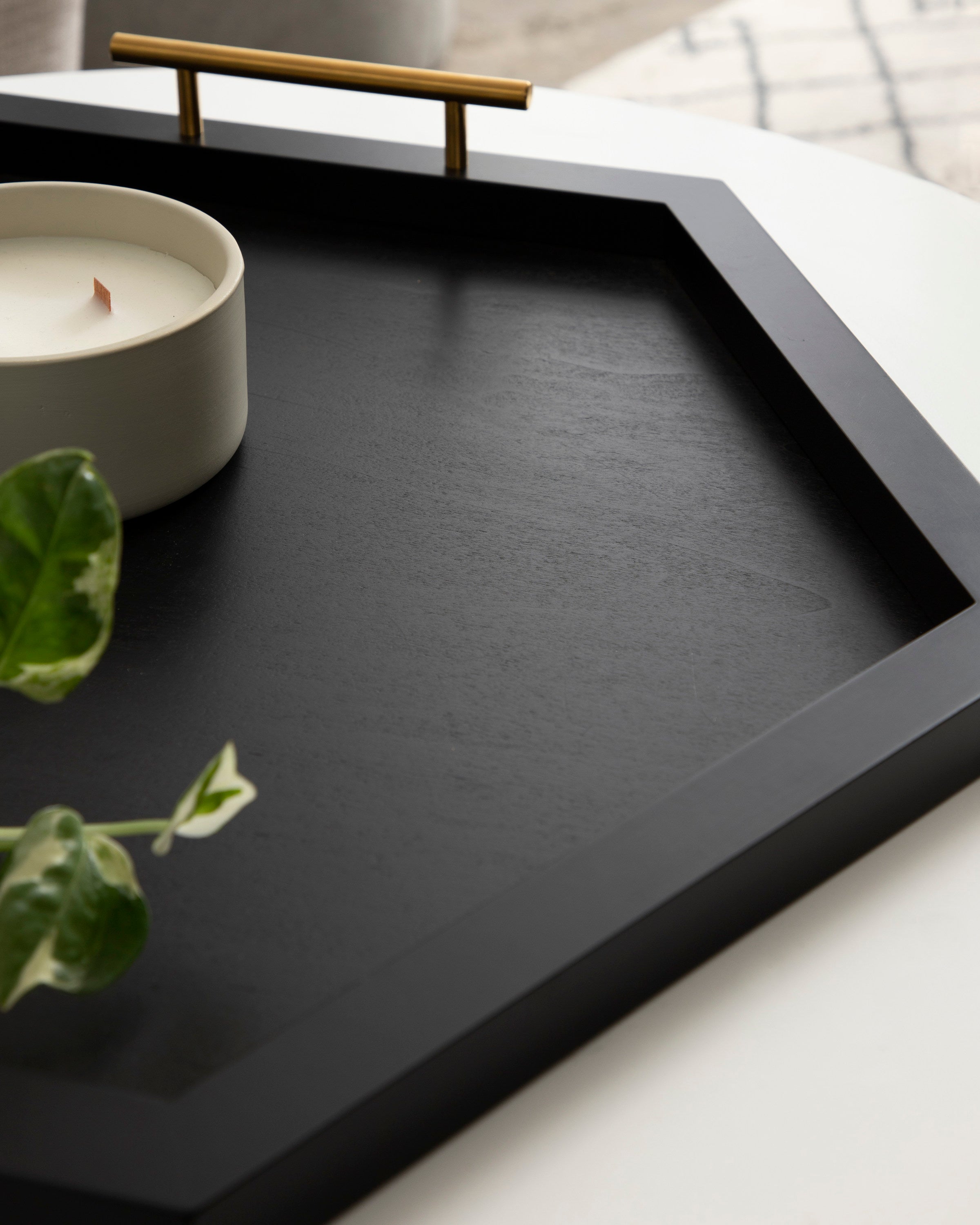Halsey Hexagon Decorative Tray