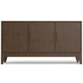 Harper - 3 Door Sideboard Buffet / Storage Cabinet - Walnut Brown