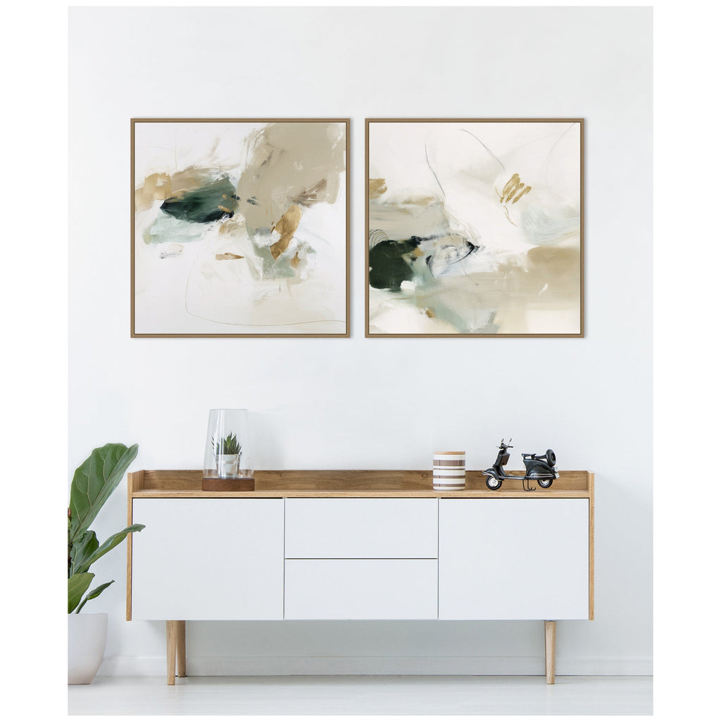 Field No. 1 & No. 2 2 Piece Framed Canvas Wall Art Set by Amy Lighthall