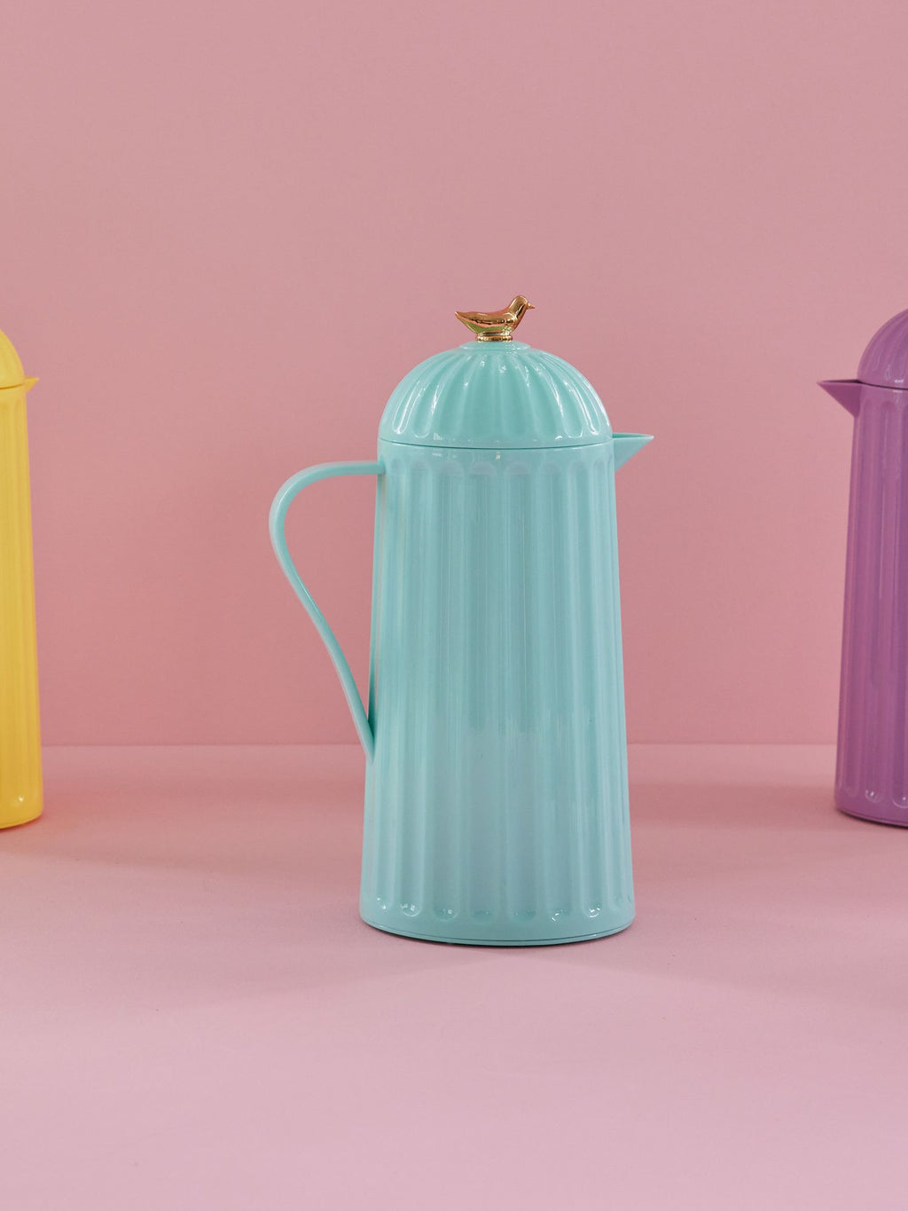 Menta Melamine Pitcher — Dark Mint
