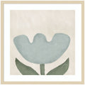 Blue Flower by Gabrielly Guedes Framed Wall Art Print
