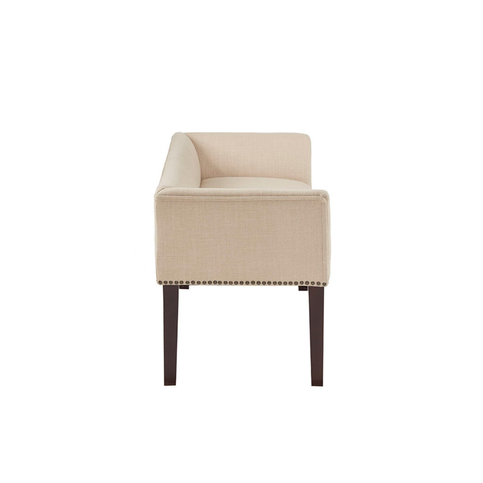 Tailored Upholstered Accent Bench