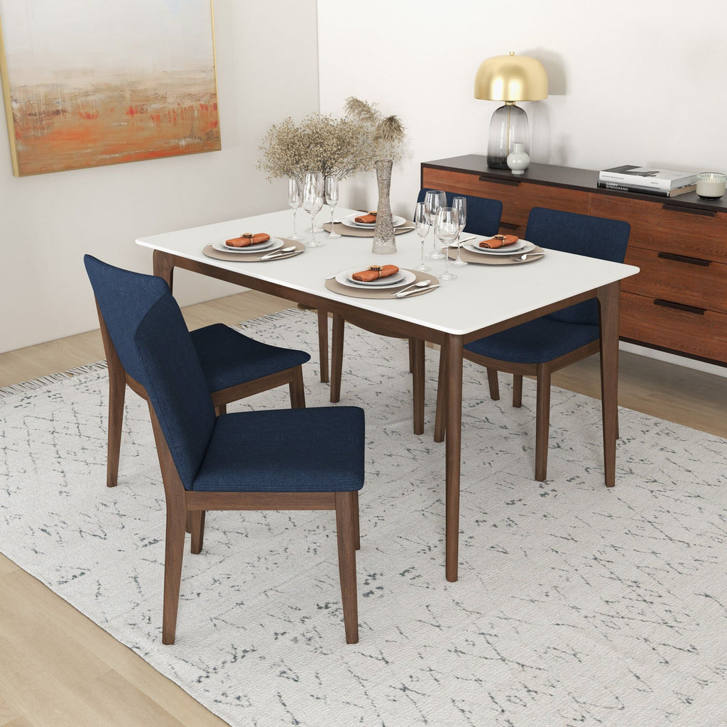Laura Curved-Back Dining Chairs - Set of 2