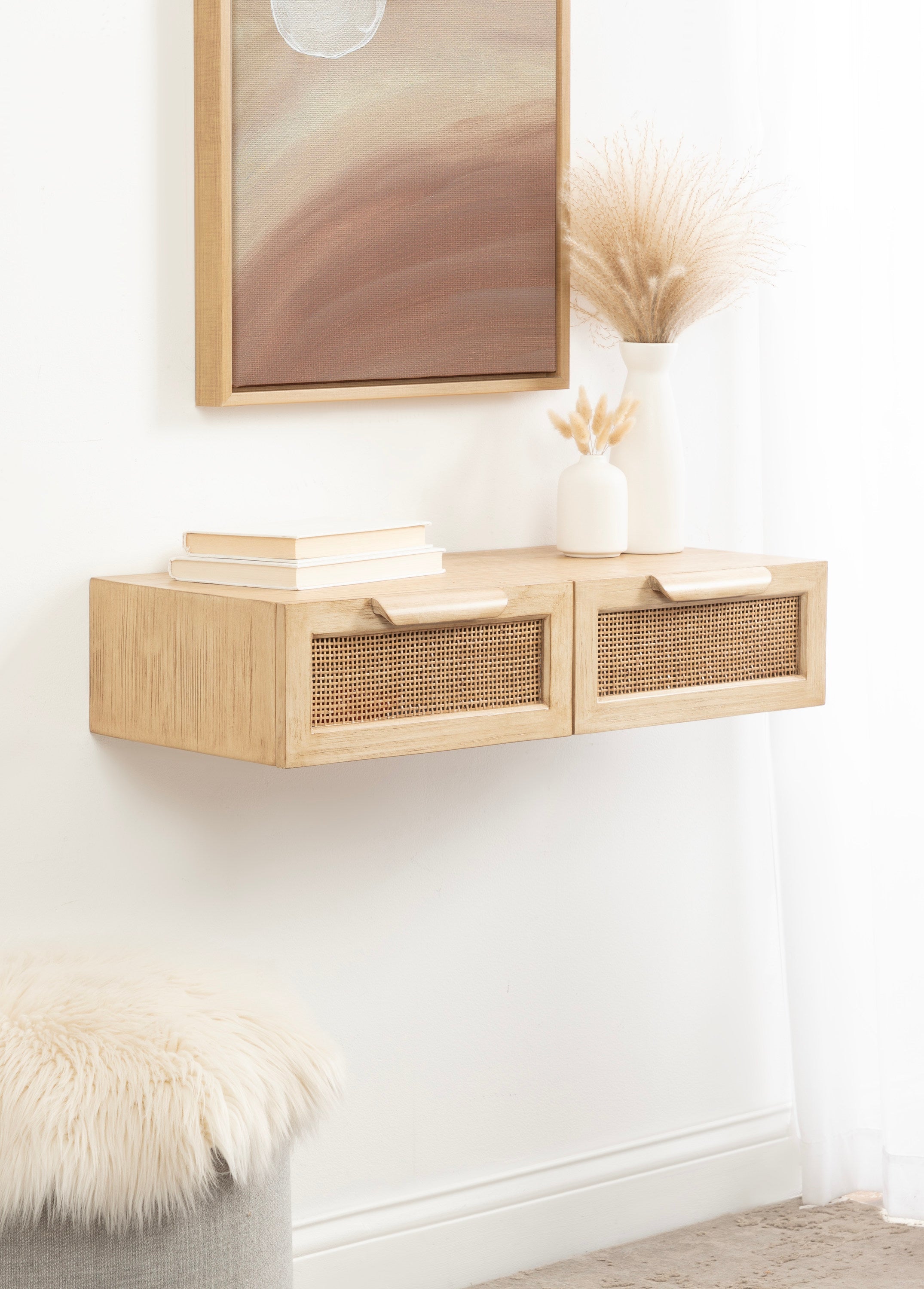 Ori Floating Console Rattan