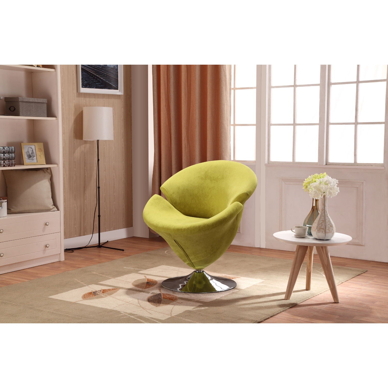 Tulip Sculptural Swivel Lounge Chair