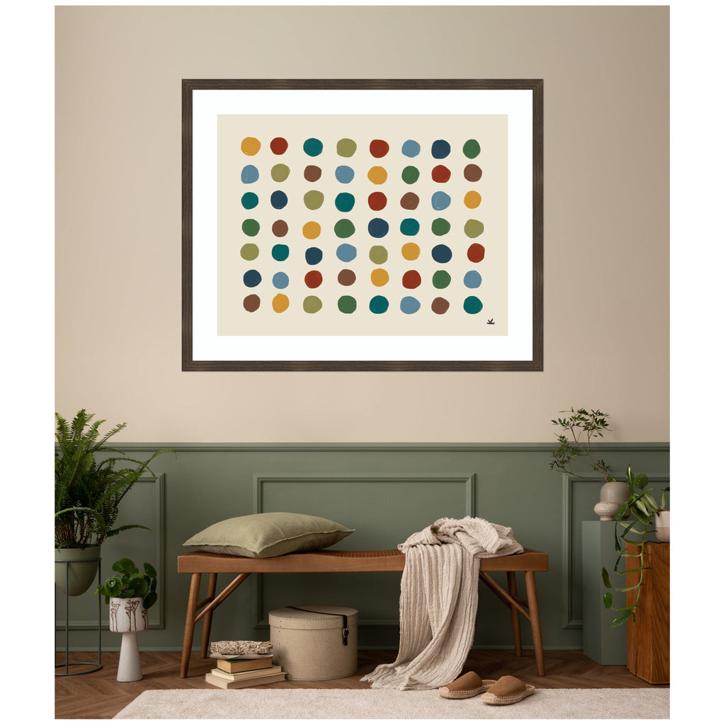Meditation No. 3b by Kelly Knaga Framed Wall Art Print