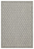Sunshine 5'3" x 7'3" Indoor/Outdoor Area Rug - Silver