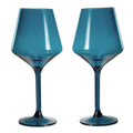 Saint Tropez Acrylic Stemmed Wine Glassware, Set of 2